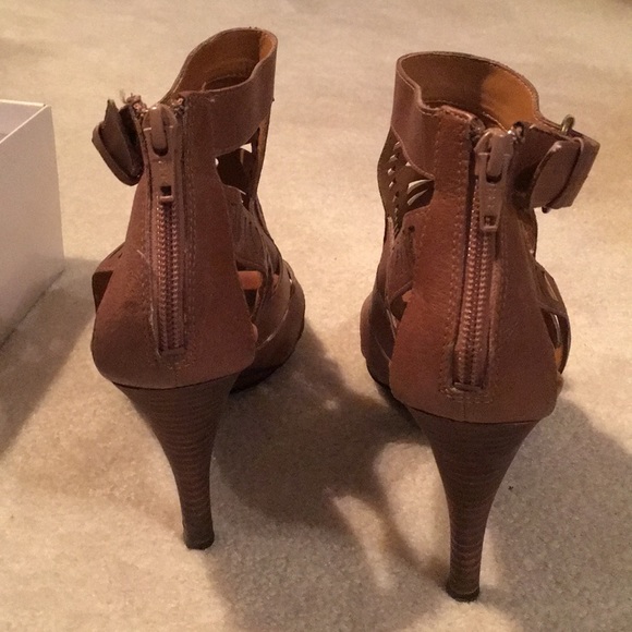 Nine West open toe booties size 9.5 - Picture 3 of 7